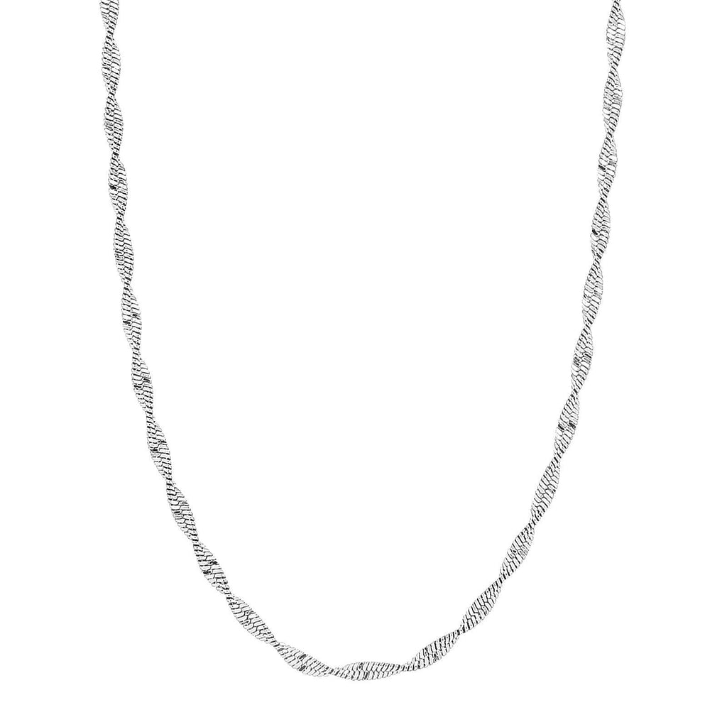 Rhd. Sølv kæde LUX52